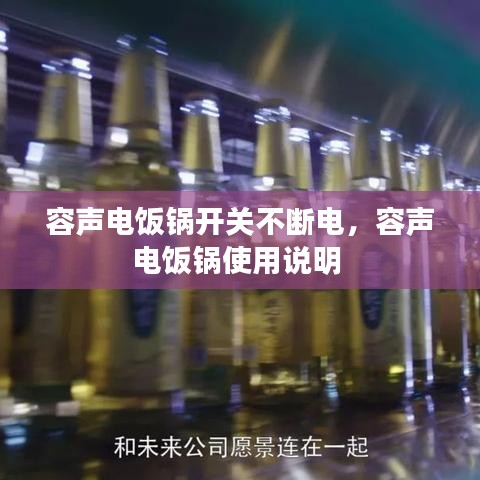 容声电饭锅开关问题及使用说明指南
