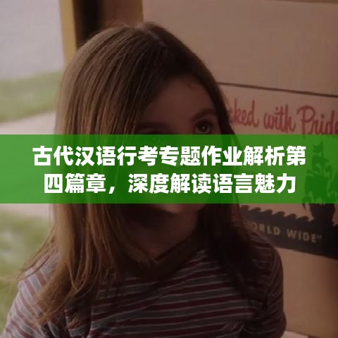 古代汉语行考专题作业解析第四篇章，深度解读语言魅力